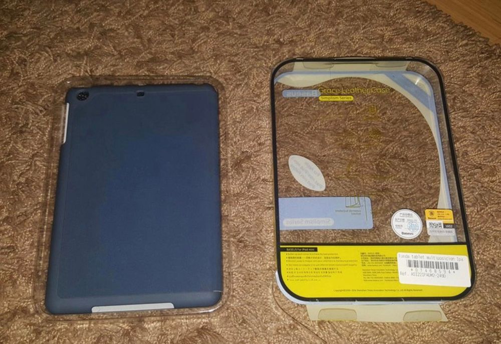 NOVA - Capa Ipad Mini 3, em Caixa, Versátil,Barata