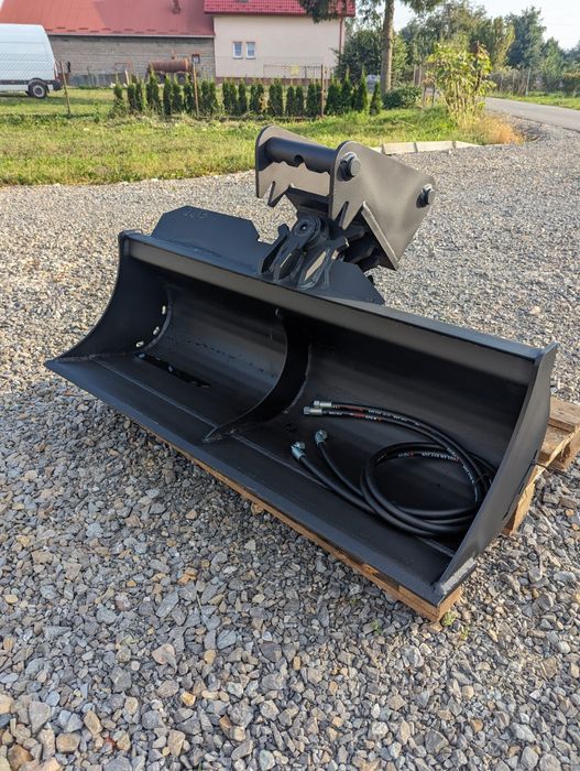 Łyżka skarpowa hydrauliczna 120cm do minikoparki - Lehnhoff MS03