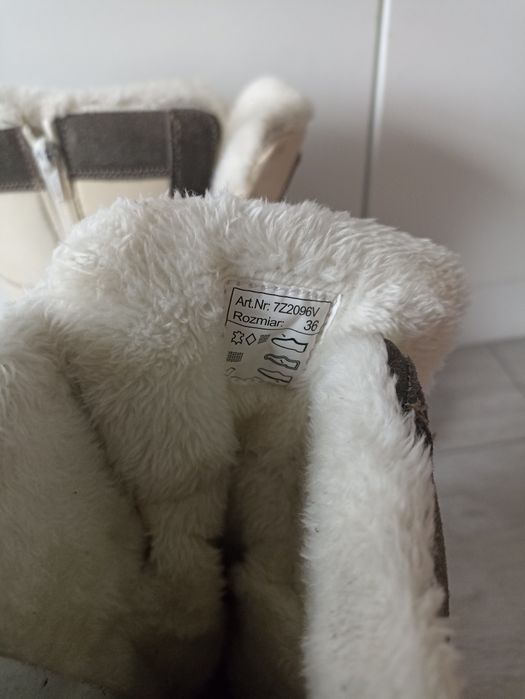 Buty zimowe damskie śniegowce 36
