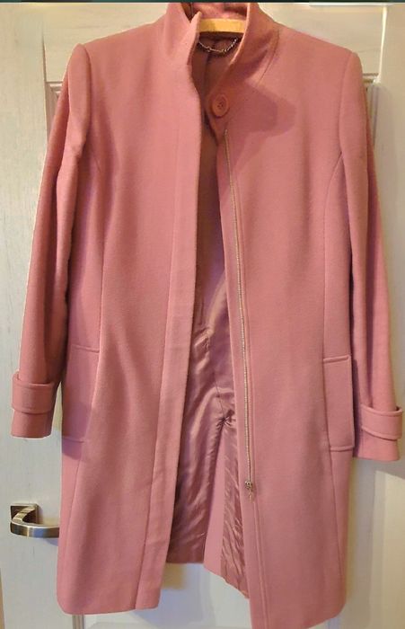 Płaszcz wiosenny Next palony róż