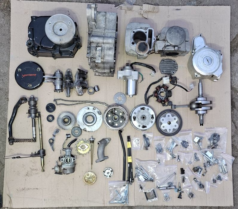 Колінвал 1P154FMI , коленвал альфа 125сс
