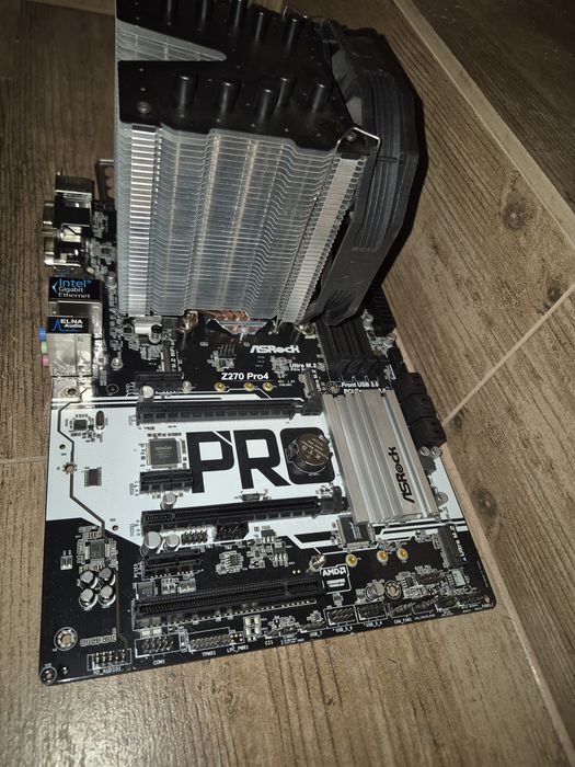 płyta główna ASROCK Z270 PRO4+ Chłodzenie  ENDORFY Fortis 5 Dual Fan