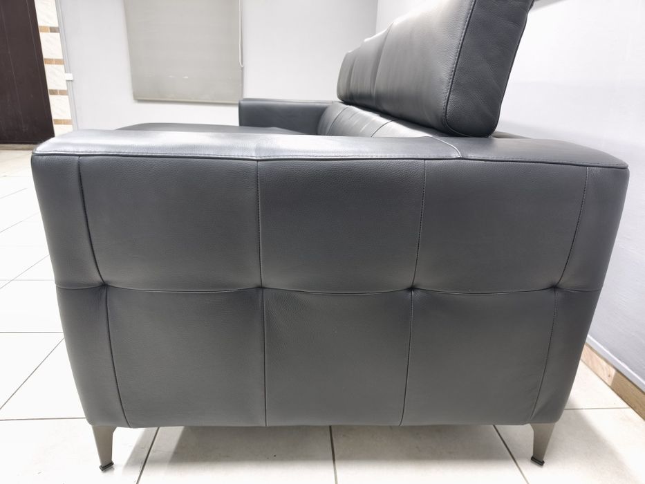 Шкіряний розкладний диван 290х170 см! Уголок, куточок меблі