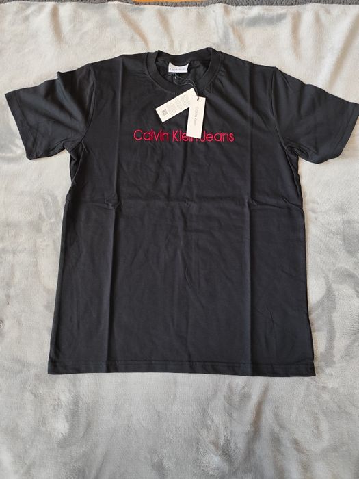 Koszulka męska CK Calvin Klein nowa bawełna czarna