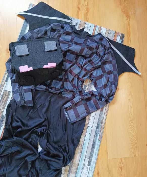 XL 146-152 przebranie Minecraft Smok na bal karnawał
