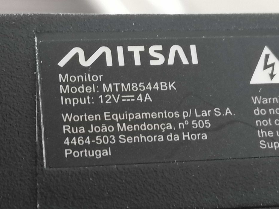 Monitor Mitsai MTM8544BK 24''