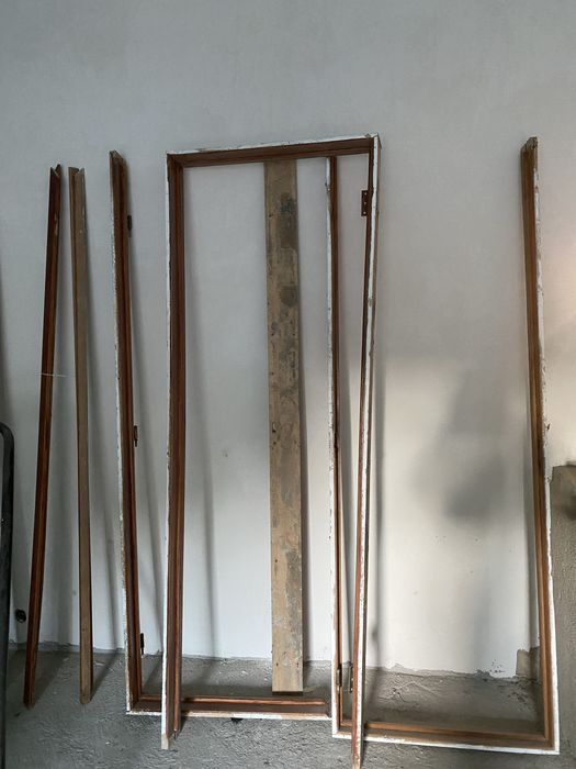 Portas madeira com aduelas