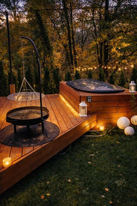 Relaks w domkach z balią nad Wisłą – weekend 2h od Warszawy