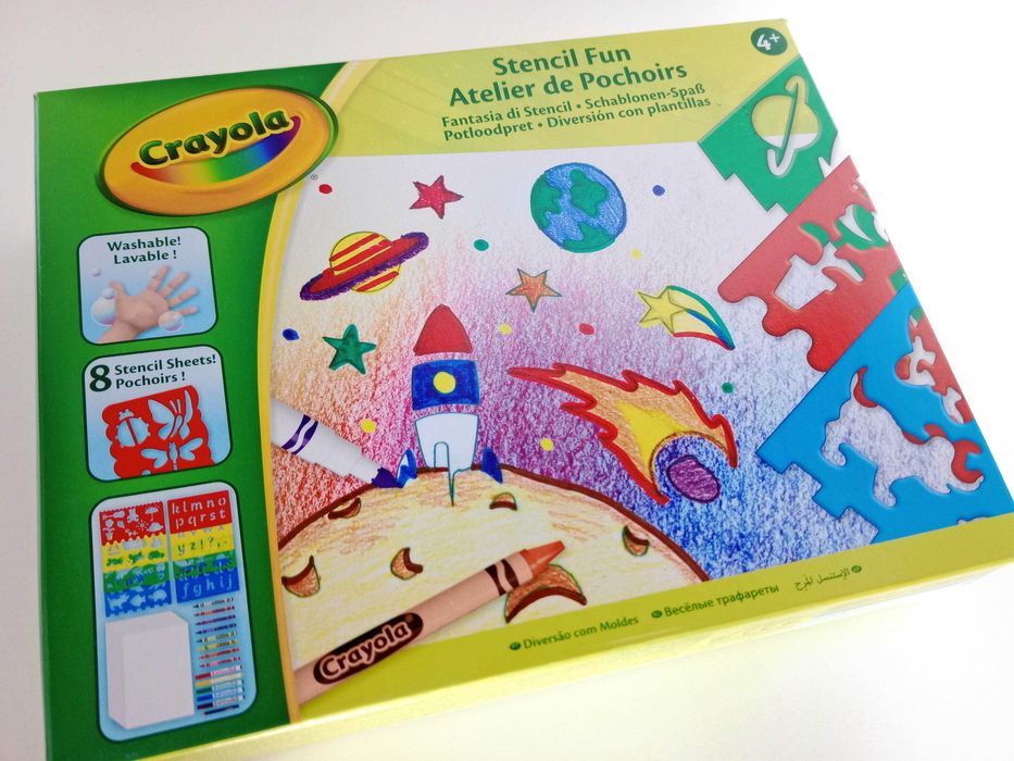 CRAYOLA: Atelier Diversão com moldes Crianças Kids - NOVO