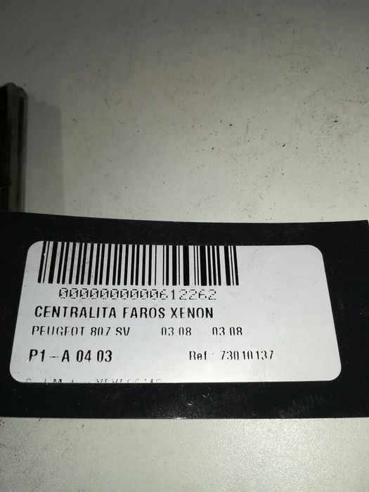CENTRALINA FARÓIS XENON PEUGEOT 807 2003 -73010137