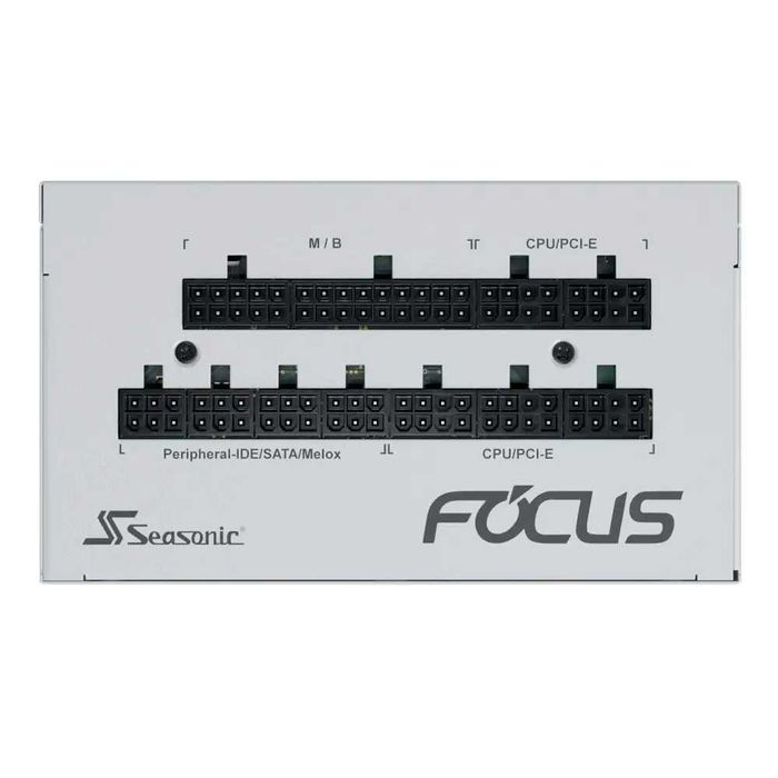 PSU Seasonic Focus GX-1000W 80 Plus Gold Full Modular Branca (SELADA)