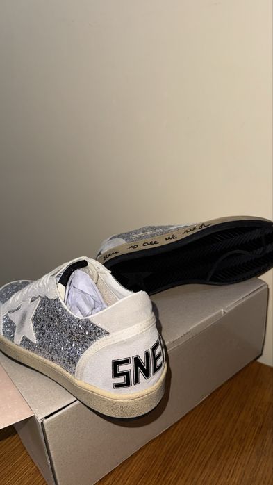 Golden Goose Ball Star Silver Glitter | Розмір 38 | Нові
