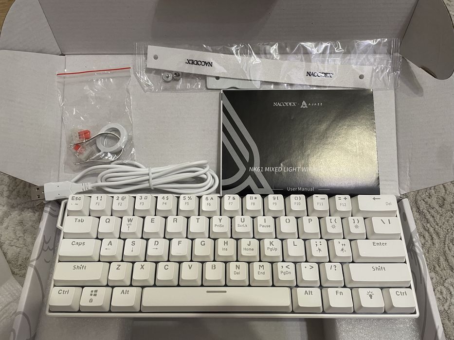 Клавіатури ajazz nk61 нові