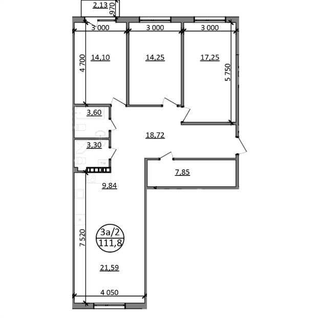 Продаж 3-к квартири від забудовника з ремонтом Whitebox, біля Львова
