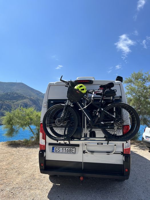 Wynajem kamper Carthago Chrzanów camper van campervan Ducato nowy 4os