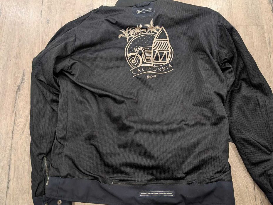Casaco Moto Verão Broger California Navy/Black (XL) - Bom estado