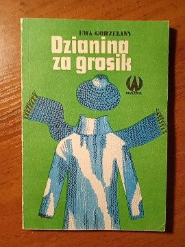Dzianina za grosik Ewa Gorzany PRL Robie nie na Drutach Vintage (114)