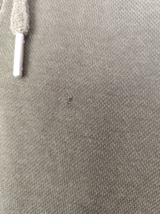 Khaki zapinana bluza z kapturem Zara Man S