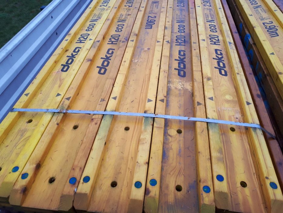 Szalunki,stemple budowlane, dźwigar H20 używany Doka Eco !!!