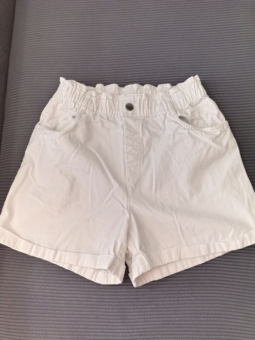 Szorty damskie H&M białe