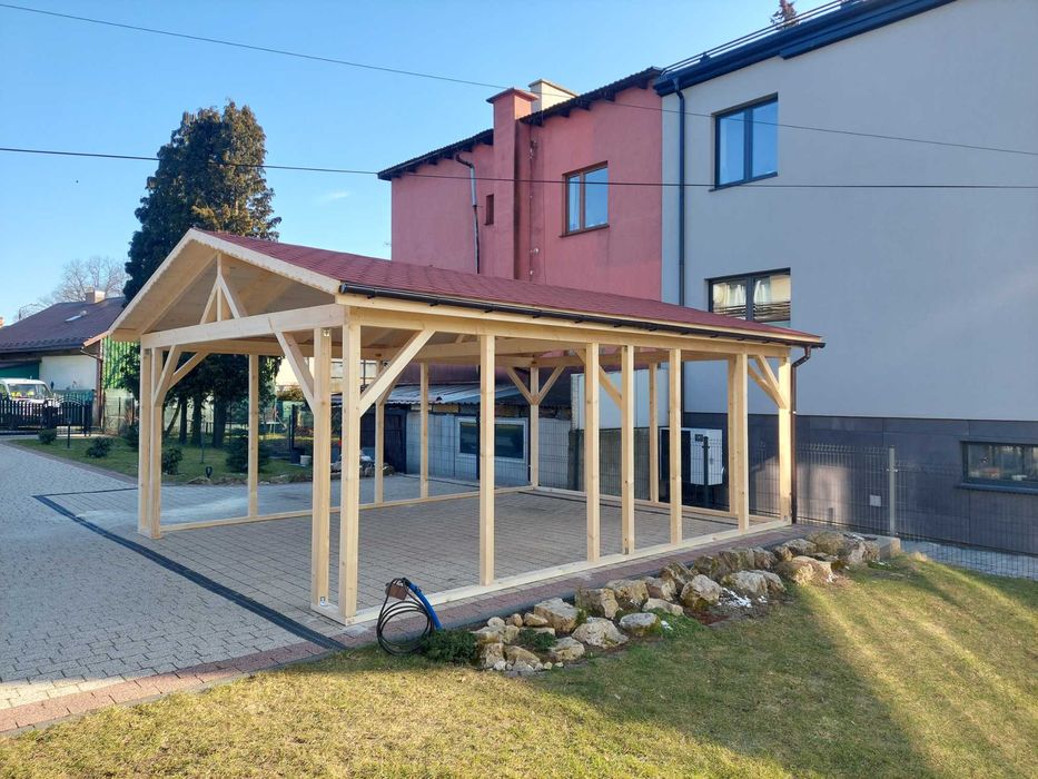 Wiata/Garaż 5x9 m Producent! (Dostępne inne wymiary) Montaż