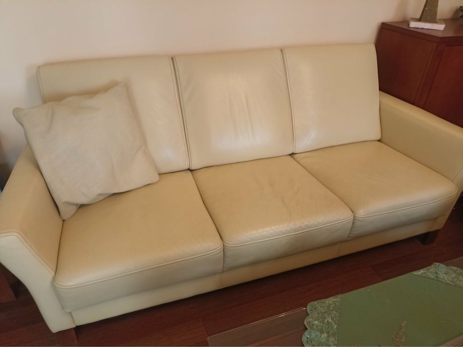 Sofa Kanapa i Fotel marki Kler skóra naturalna