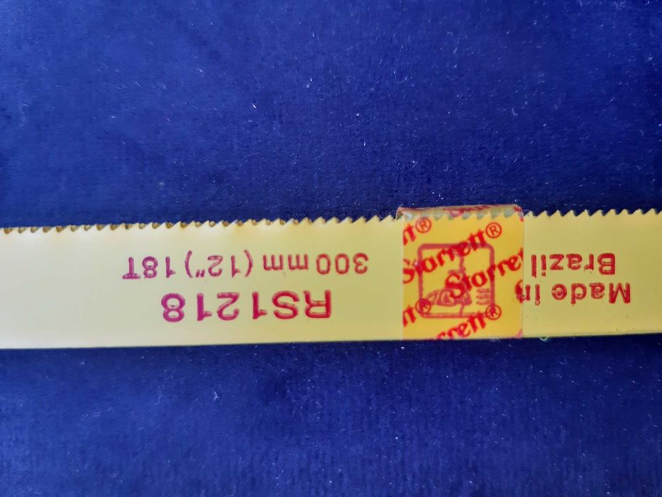 Brazylijskie Brzeszczoty Starrett Redstripe HSS 300mm