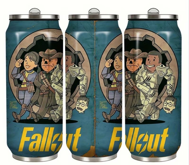 Термос Fallout у вигляді банки | Термокружка 500 мл | Подарунок для фанатів Fallout