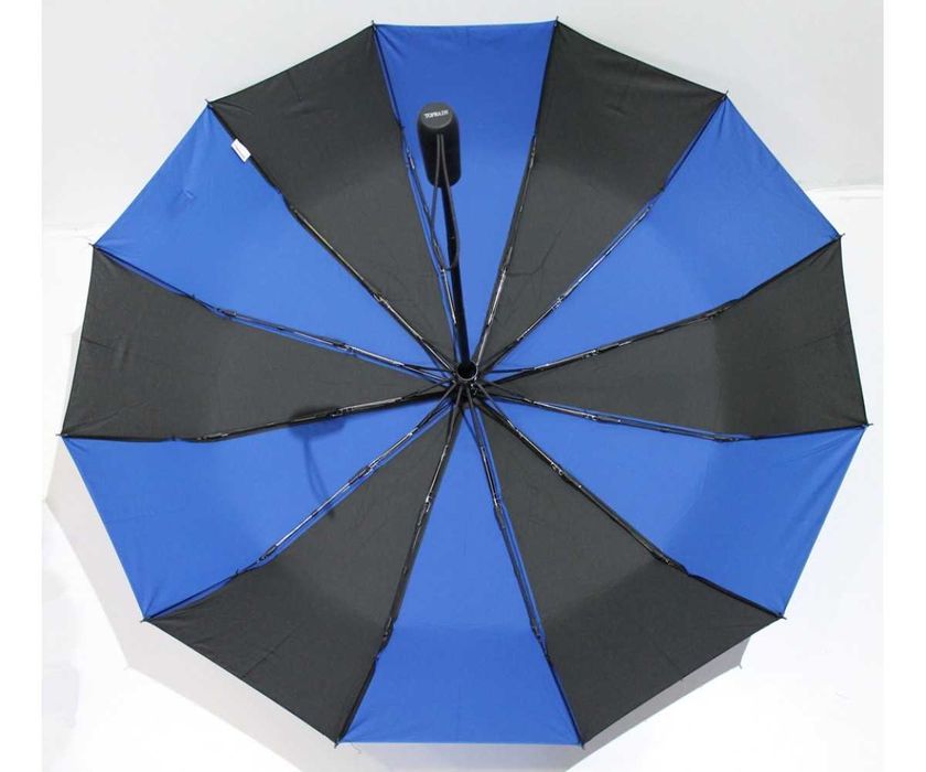 Женский зонт автомат 12 спиц карбон антиветер радуга радужный зонт