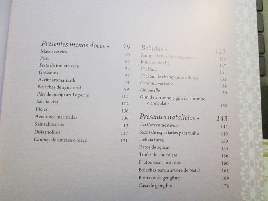 Livro Presentes para Saborear