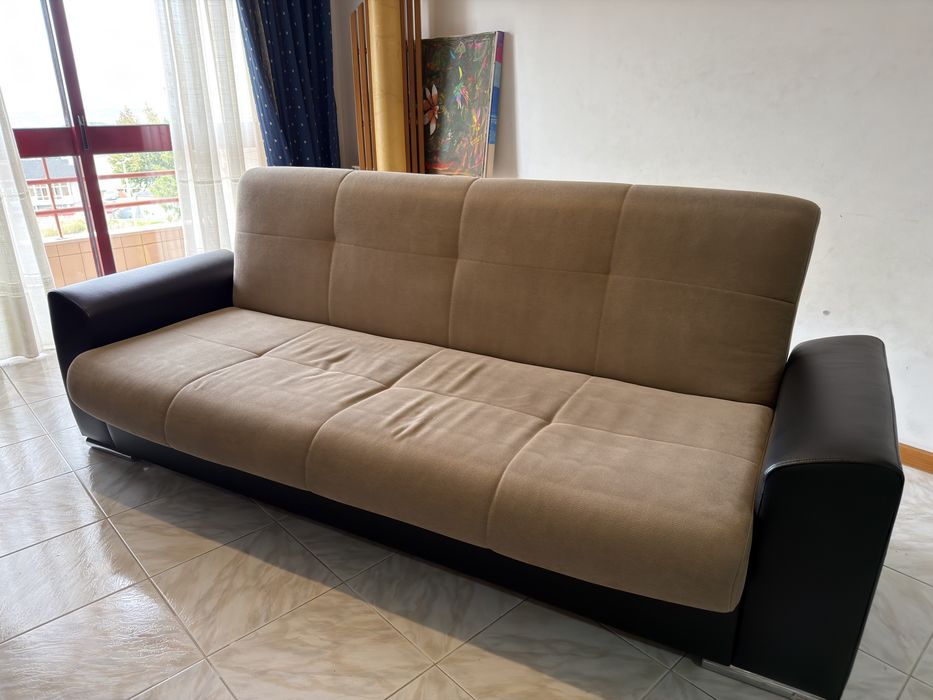 Sofá cama com 2.25m