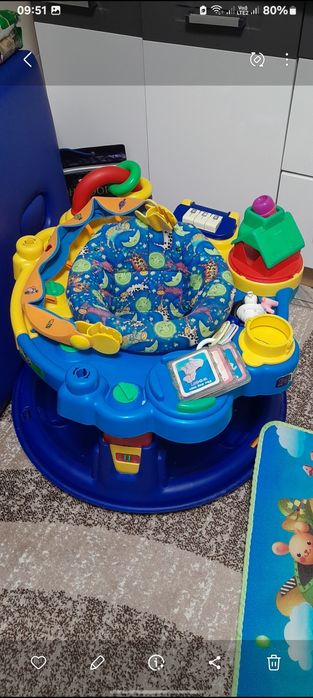 Дитячий розвиваючий центр ходунки стрибунки Graco