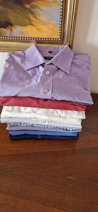 Zestaw męskich koszul z długim rękawem