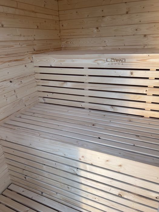 LAWA Sauna MODUŁOWA z Ociepleniem Producent SPA Szwedzkie drewno