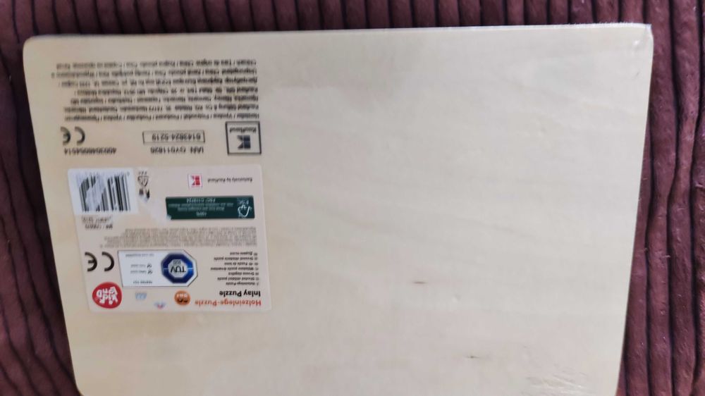 Układanka drewniana - Zamek królewski