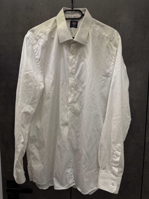 Willsoor - Elegancka koszula biała Rozmiar - XL
