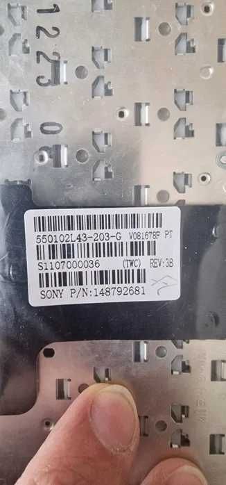 Teclados novos sony vaio