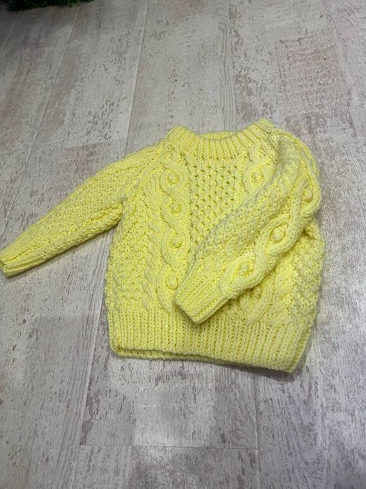 Свитер детский ручная вязка