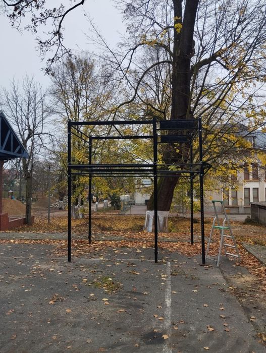 Konstrukcja Plac Park Street Workout Drążek podciągania  CROSSFIT