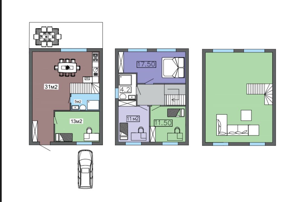 Таунхаус  Слободка