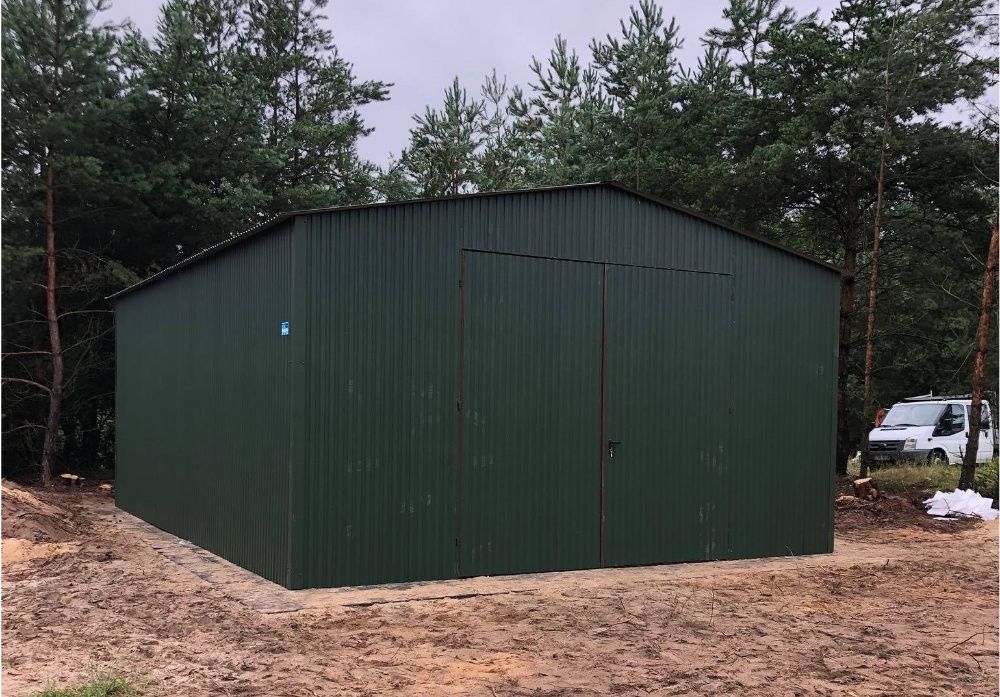 Hala stalowa MAGAZYN stalowy garaż blaszany WIATA blaszak HALE /POLSKA