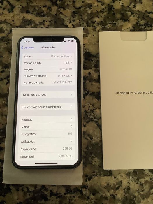 iPhone XS 256gb impecável