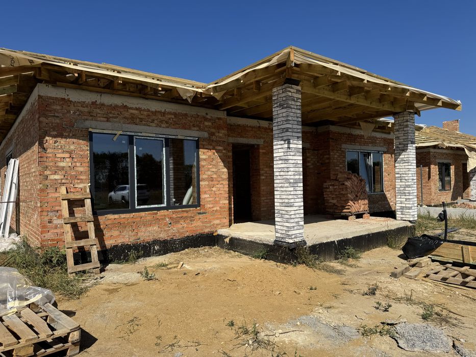 Новий одноповерховий будинок 127 м² у Chapelsky біля Вінниці