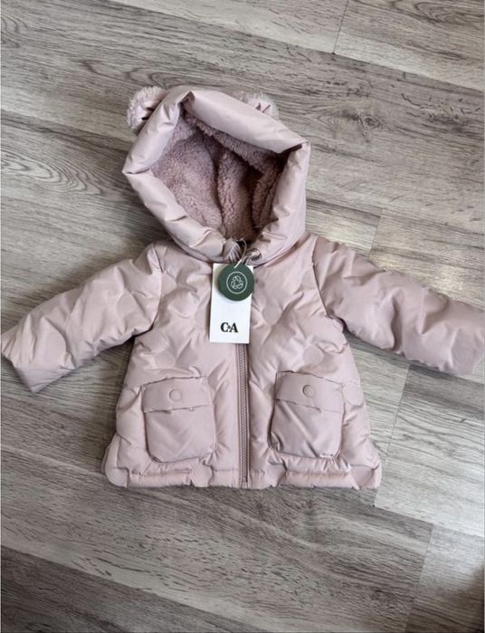 Нова куртка рожева С&А