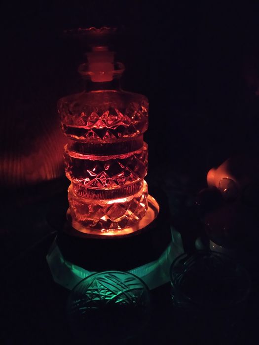 Барный набор для дегустации виски. Хрусталь. 7 предметов.