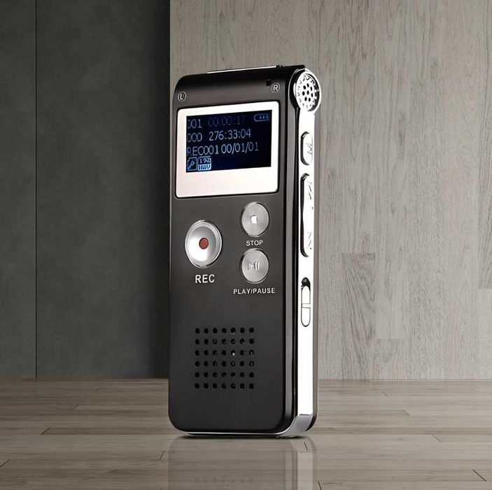 Nowy Mini DYKTAFON Szpiegowski Podsłuch Mikrofon J. Polski WYPRZEDAŻ