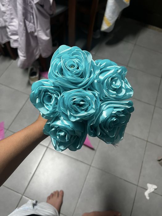 Flores de cetim