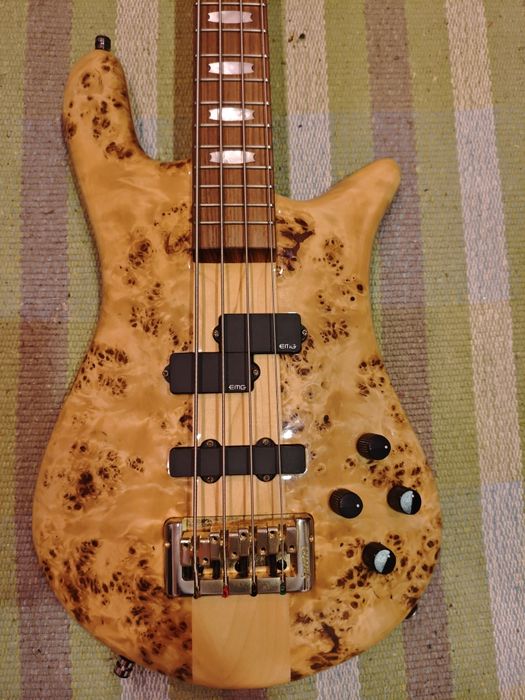 Spector Euro 4 LX POPB Poplar Burl Gloss