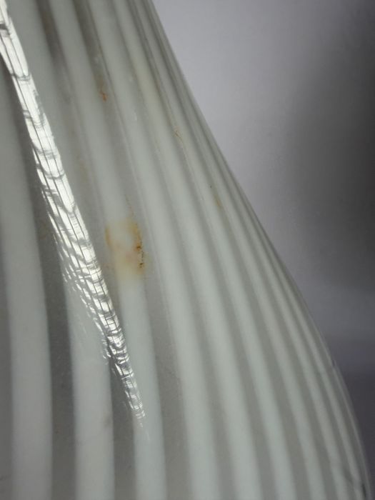 Lampa wisząca Murano Swirl – duża, oryginalna, lata 70.
