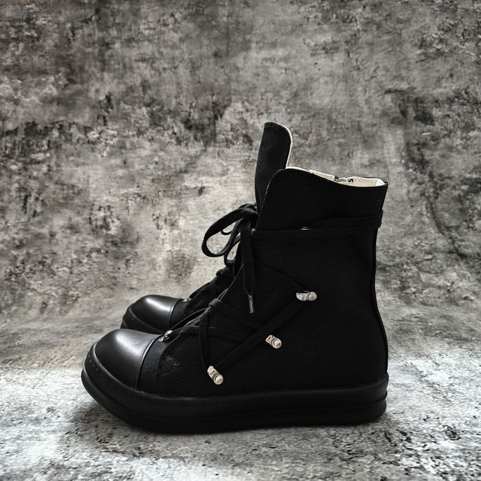 Высокие кеды — модель Rick Owens DRKSHDW чорні( 43,44)